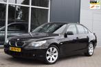 BMW 5-serie 525i | Xenon | Navi | Clima | Cruise | NAP + APK, Auto's, BMW, Zwart, 1465 kg, Zwart, Bedrijf