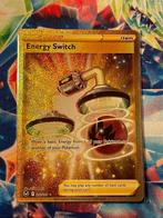 Energy Switch Gold Secret Rare 212/195, Ophalen of Verzenden, Nieuw, Losse kaart, Foil