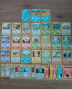 pokemon kaarten, voornamelijk uit de base set WOTC pokemon, Ophalen of Verzenden, Gebruikt, Meerdere kaarten