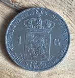 1 gulden 1865 Willem III, Ophalen, 1 gulden, Koning Willem III, Zilver