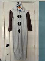 Verkleedpak sneeuwpop Olaf onesie maat 134-140, Ophalen, Gebruikt, 134 t/m 140, Jongen of Meisje