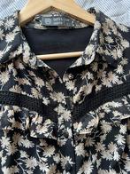 Bloemen Maxi-Jurk Guts & Gusto Maat L, Kleding | Dames, Jurken, Ophalen of Verzenden, Zo goed als nieuw, Maat 42/44 (L), Zwart