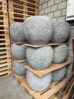Nieuwe grote betongegoten bloempotten D60 x H55, Tuin en Terras, Bloembakken en Plantenbakken, Ophalen, Steen, Rond, Nieuw