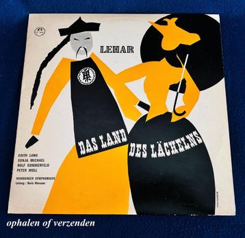 jaren '60 LP Franz Lehar Das Land des Lächelns vinyl Elpee beschikbaar voor biedingen