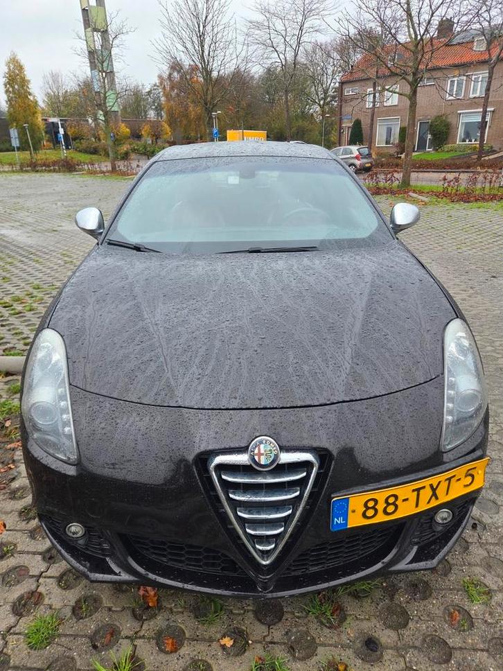 Alfa Romeo Giulietta 1.4 Turbo 2012 Zwart, Auto's, Alfa Romeo, Giulietta, Benzine, C, Hatchback, Handgeschakeld, Origineel Nederlands