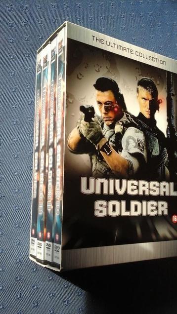 4x DVD Universal soldier 'the ultimate collection' beschikbaar voor biedingen