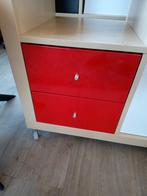 Ikea kallax / expedit lade inzet hoogglans rood., Ophalen