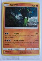 Zygarde Promo kaart stamp Legendary Pokemon Sun & Moon, Ophalen of Verzenden, Zo goed als nieuw, Losse kaart