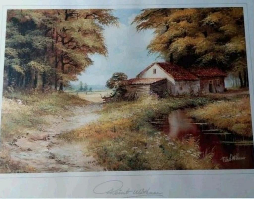 Reint Withaar  .... Waterreflecties  ..., Ophalen of Verzenden