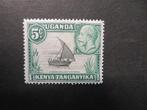 B05214: Kenya Uganda Tanganyika GV 5 c, Postzegels en Munten, Postzegels | Afrika, Ophalen