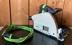 Festool TS 55 ebq Invalzaag, Gebruikt, Invalzaag, Ophalen of Verzenden, 30 tot 70 mm