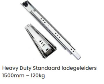 Ladegeleider Heavy Duty 1500mm – 120kg   beschikbaar voor biedingen