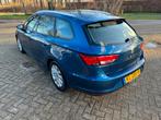 Seat Leon ST 1.0 TSI Style 115PK 2016 Blauw Ecc|Cruise, Auto's, Voorwielaandrijving, Stof, 23 km/l, Origineel Nederlands