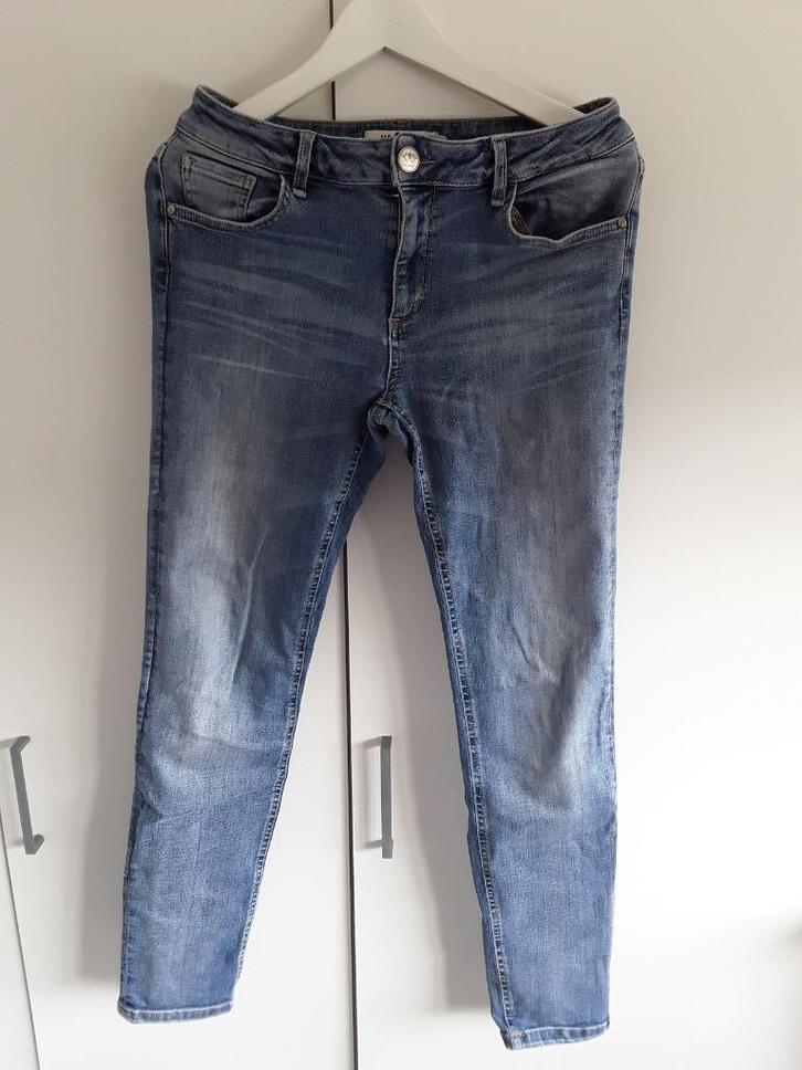 MOS MOSH Licht Blauwe Spijkerbroek Maat 30, Kleding | Dames, Spijkerbroeken en Jeans, Zo goed als nieuw, W30 - W32 (confectie 38/40)