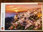 Trefl Puzzel 1000 stukjes - Santorini, Hobby en Vrije tijd, Ophalen of Verzenden, 500 t/m 1500 stukjes, Zo goed als nieuw, Legpuzzel