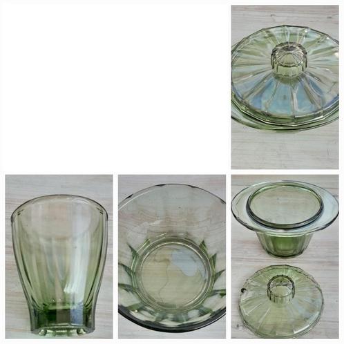 serviesdelen Neerlandia. Glazen servies uit 1939, Huis en Inrichting, Keuken | Servies, Gebruikt, Glas of Glazen, Overige stijlen