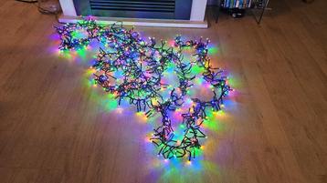 Kerst LED Verlichting! Multicolor! 768 LED. 4,5 Meter! NIEUW beschikbaar voor biedingen