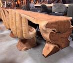 Massieve Suar Waterfall tafels PRESALE, Ophalen, 50 tot 100 cm, Rechthoekig, Teakhout