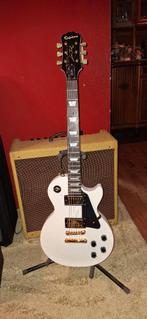 Epiphone Les Paul Studio Gold Custom Shop Limited Edition, Ophalen, Epiphone, Met versterker, Zo goed als nieuw