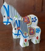 Vintage houten paardje 2 stuks, Ophalen of Verzenden, Zo goed als nieuw, Dier