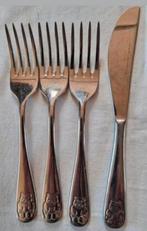 Kinderbestek beertjes Vivo Villeroy&Boch vork mes sauslepel, Ophalen of Verzenden, Zo goed als nieuw, Rvs of Chroom