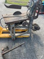Antieke zaagtafel 380v werkend, Ophalen, Gebruikt, 70 mm of meer, Overige typen