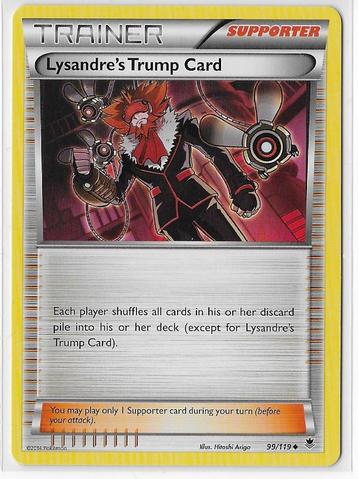 Phantom Forces,  Lysandres Tr Card [uncommon] 99/119 beschikbaar voor biedingen