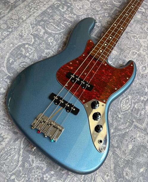 Fender Jazz Bass MIJ JB62 OLB, Muziek en Instrumenten, Snaarinstrumenten | Gitaren | Bas, Gebruikt, Elektrisch, Ophalen of Verzenden