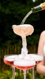 19 champagnecoupes, Verzamelen, Glas en Borrelglaasjes, Ophalen, Zo goed als nieuw, Overige typen