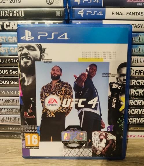 UFC 4 playstation 4, Spelcomputers en Games, Games | Sony PlayStation 4, Zo goed als nieuw, Sport, 1 speler, Vanaf 3 jaar, Ophalen of Verzenden