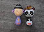 2 werkende fisher-price samba ballen aap panda, Kinderen en Baby's, Speelgoed | Fisher-Price, Ophalen, Zo goed als nieuw, Speelset