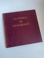 Zutphen in Quadrant, Jan Bos (Houtskool aquarel pen olieverf, Antiek en Kunst, Ophalen of Verzenden