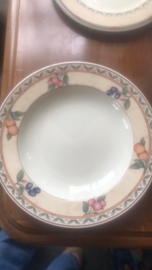 winterling cottage 12 pasta borden , 1 ontbijtbord, 2 mokken, Antiek en Kunst, Ophalen of Verzenden