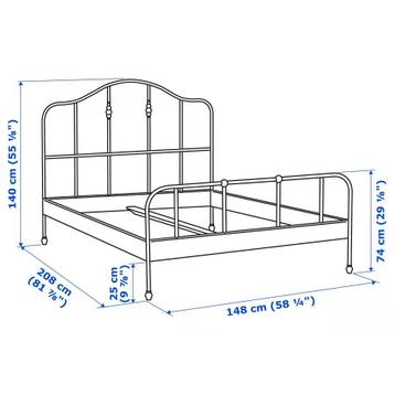 IKEA Sagstua bedframe - afbeelding 3