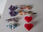 Haarknipjes Paars, Hartjes Haarschuifjes Floral Bloemen, Kinderen en Baby's, Kindermode-accessoires, Ophalen of Verzenden, Gebruikt