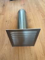 Spirobuis muurdoorvoer Ø 100 mm met rooster, Ophalen of Verzenden, Zo goed als nieuw, Ventilator en Afzuiger