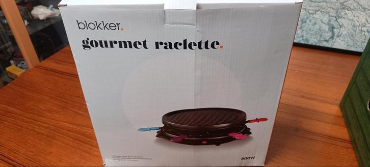 Raclette Gourmet Set - Nieuwstaat, Witgoed en Apparatuur, Gourmetstellen, Ophalen of Verzenden