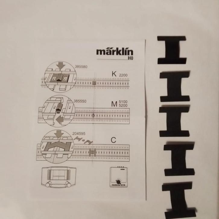 Märklin Contactwipper voor stroomkringscheiding C-rails, Hobby en Vrije tijd, Modeltreinen | H0, Nieuw, Rails, Wisselstroom, Märklin