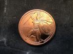 USA - Spartan warrior - 1 oz copper, Ophalen of Verzenden, Koper