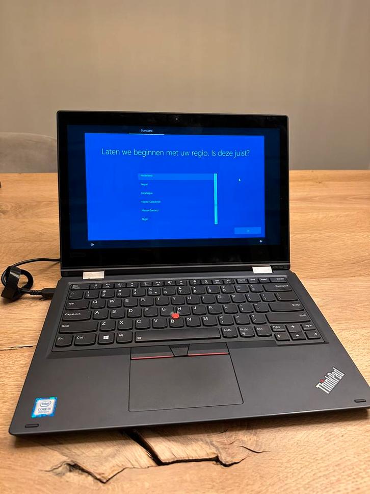 Lenovo thinkpad laptop Touchscreen i5, Computers en Software, Windows Laptops, Zo goed als nieuw, 14 inch, SSD, 3 tot 4 Ghz, 16 GB