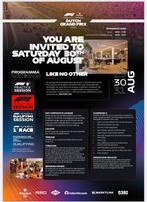 5x VIP Zandvoort F1 Grandstand overdekt-parkeren-fooddrinks, Tickets en Kaartjes, Evenementen en Festivals, Drie personen of meer