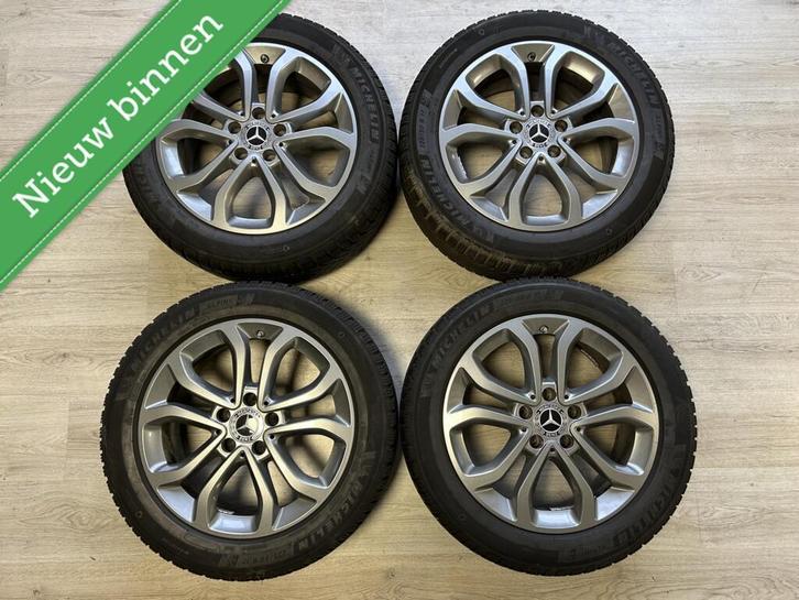 Mercedes A B C CLA E Velgen 18inch 5x112 TPMS winterbanden, Auto-onderdelen, Banden en Velgen, Banden en Velgen, 17 inch, 225 mm