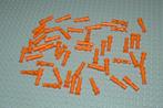 L649 Technic pin L3 met stop oranje 50 st., Ophalen of Verzenden, Nieuw, Losse stenen, Lego
