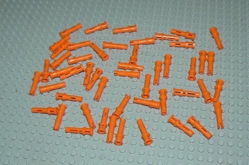 L649 Technic pin L3 met stop oranje 50 st., Kinderen en Baby's, Speelgoed | Duplo en Lego, Nieuw, Lego, Losse stenen, Ophalen of Verzenden