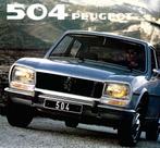 Folder Peugeot 504 1981, Ophalen of Verzenden, Gelezen, Peugeot