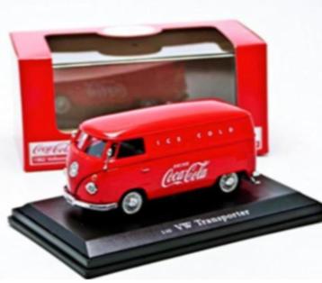 Volkswagen Coca Cola TRANSPORTER' 62 1/43 Motorcity Classics beschikbaar voor biedingen