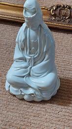 Vintage Porseleinen blanc de chine godinnen beeld, Ophalen of Verzenden