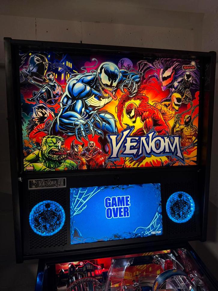 Venom LE Stern Flipperkast HUO with Extras, Verzamelen, Automaten | Flipperkasten, Zo goed als nieuw, Dot-matrix, Flipperkast