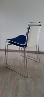 Arper Catifa nr 46, stapelbare designstoel, Ophalen, Gebruikt, Blauw