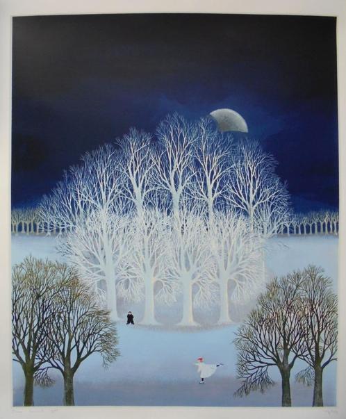 Ilona Schmit., Antiek en Kunst, Kunst | Litho's en Zeefdrukken, Ophalen of Verzenden